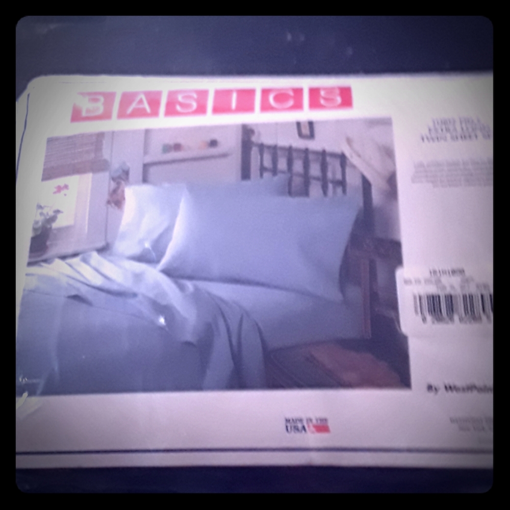 Xtra long sheet set Navy blue